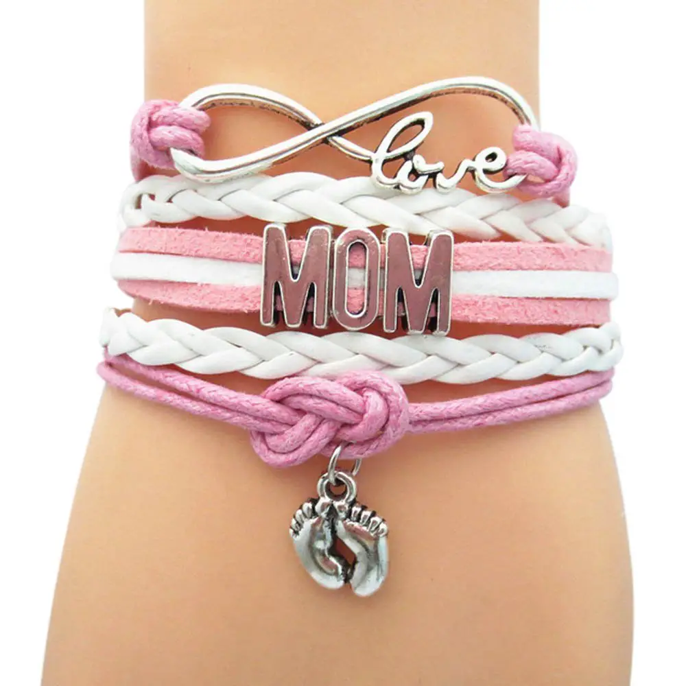 LOVE this wrap bracelet for a new mom.  Jewelry is a unique and inexpensive baby shower gift idea.