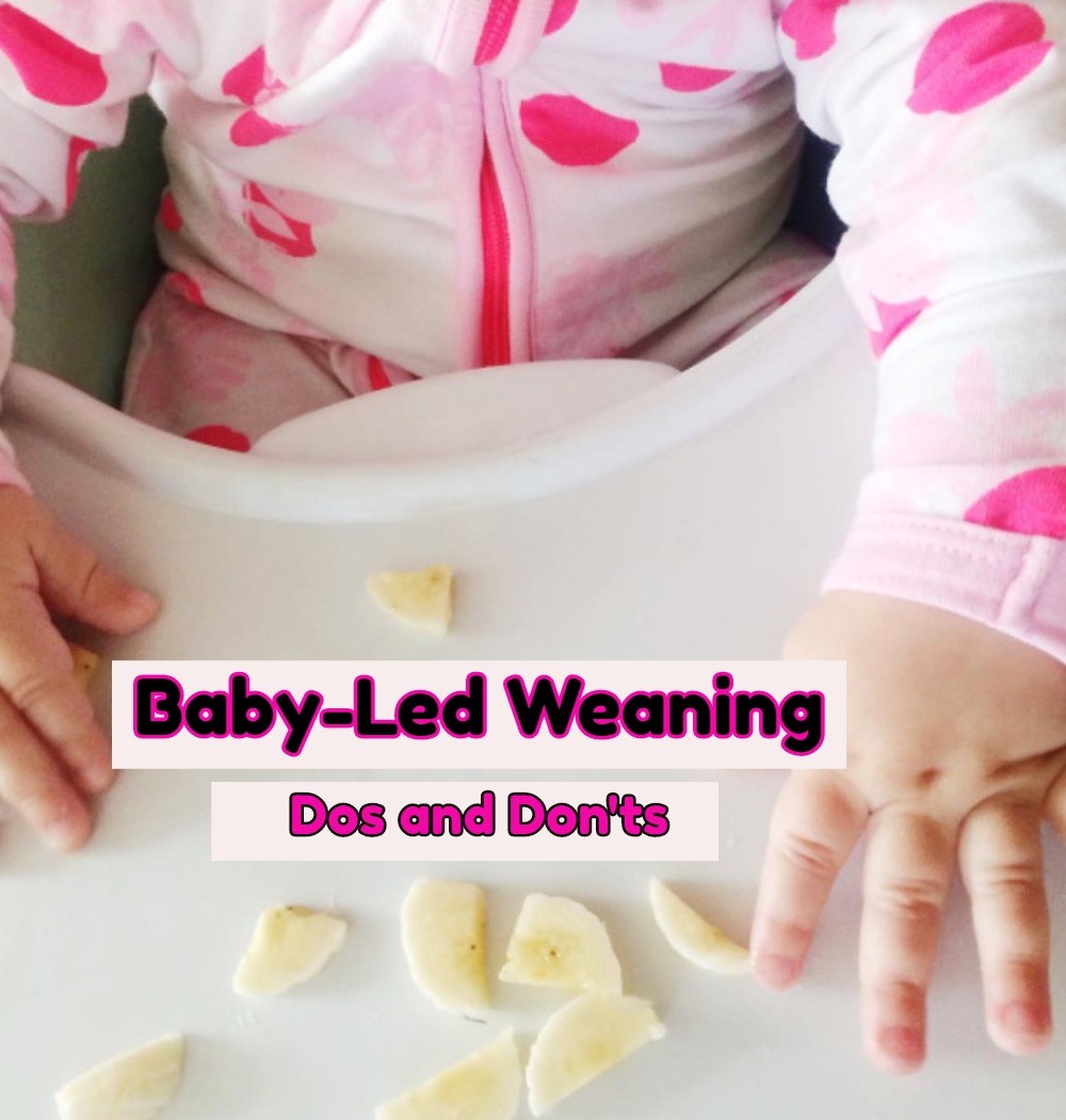 Baby Led Weaning Help and Info - What to do and NOT to do when starting baby led weaning