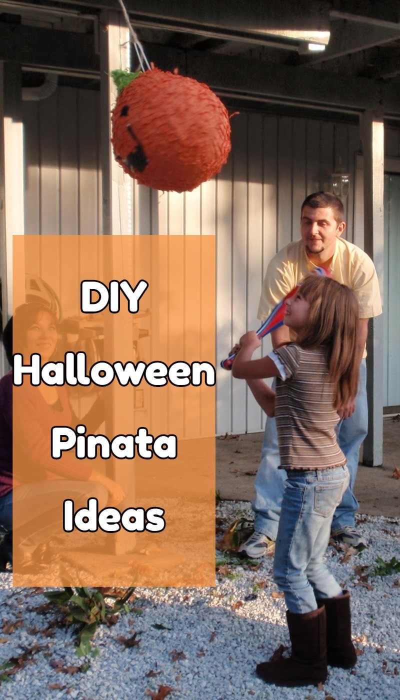Halloween Party Pinatas DIY ideas and instructions - super cute!