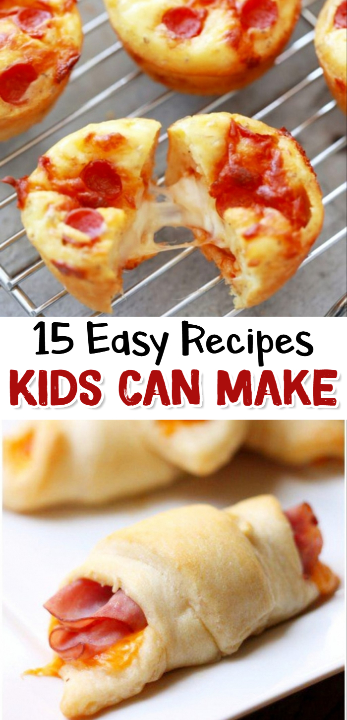 easy recipes kids can make