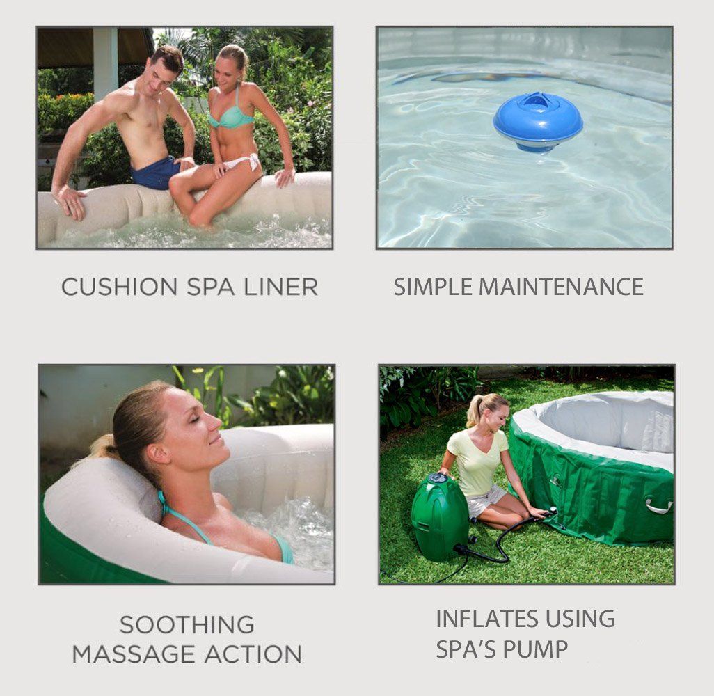 Lazy Spa portable inflatable hot tub review