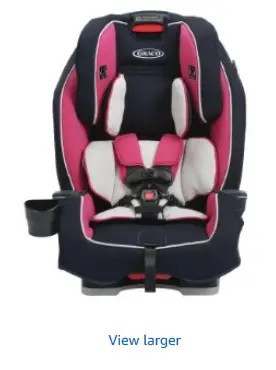 This convertible car seat is the #1 pick for safest and best All in One Car Seat by Consumer Reports.
