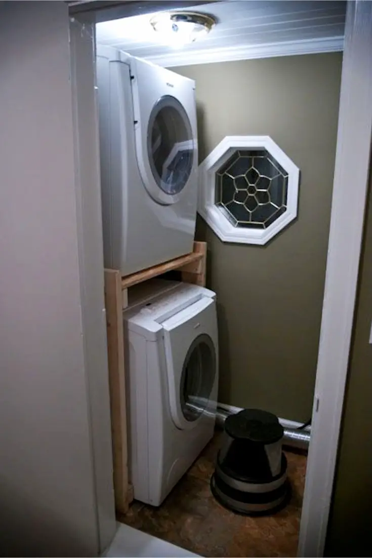 Laundry Closet Ideas - Laundry Nook In Closet - Closet Laundry Nook Ideas - convert closet into laundry room nook