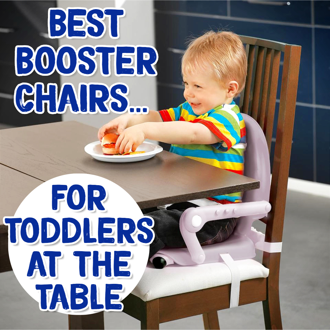 Toddler Booster Seats - Best Booster Chairs for Toddlers at the Table - at home OR on the go!