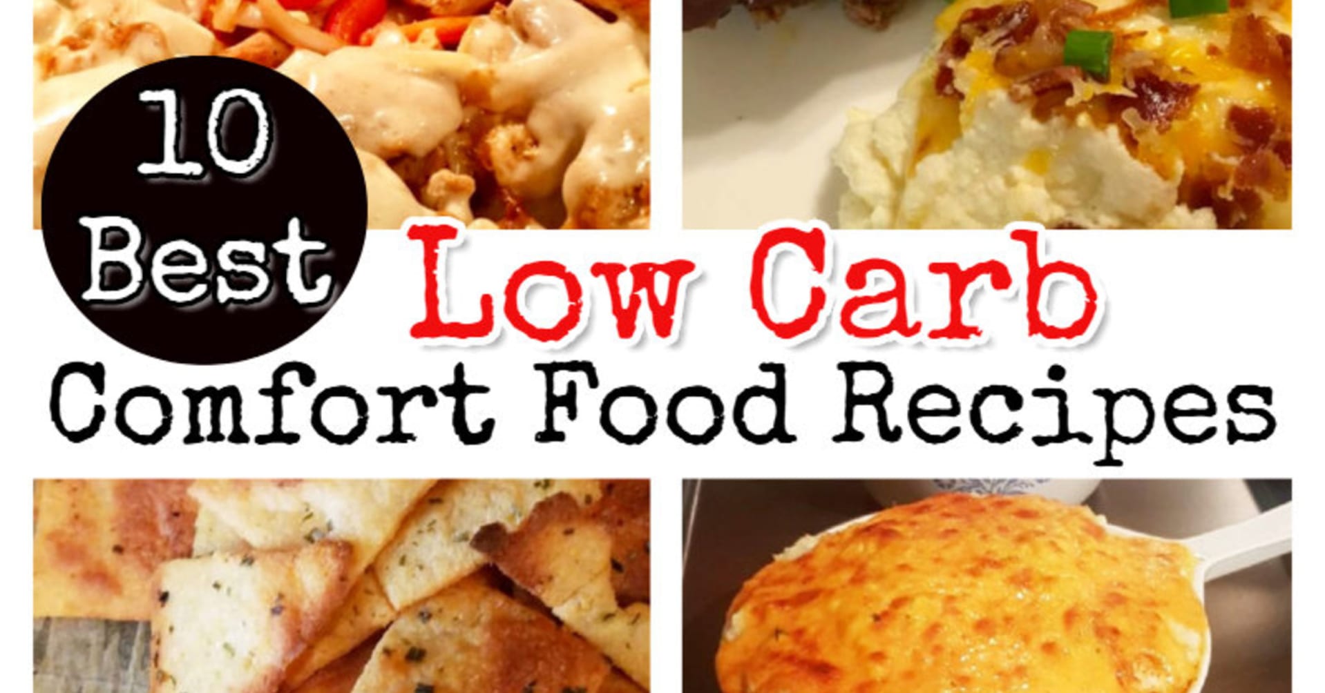 Low carb recipes - easy low carb comfort food recipes