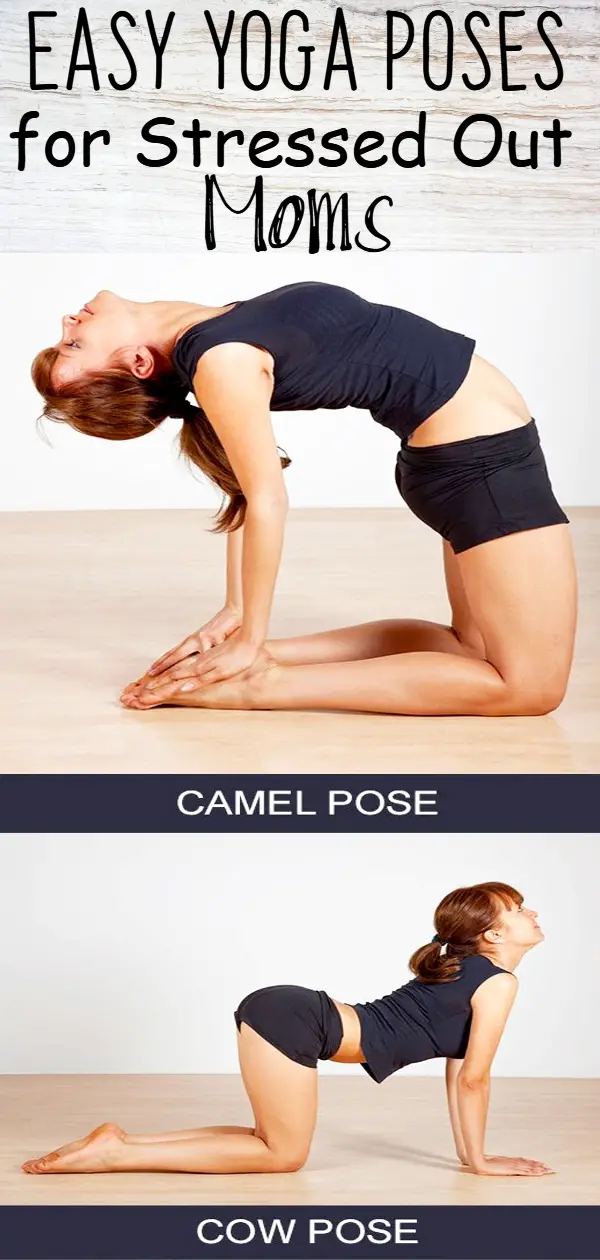 Yoga Poses We LOVE - Easy Yoga Poses to Relieve Stress, Anxiety and help with sleep
