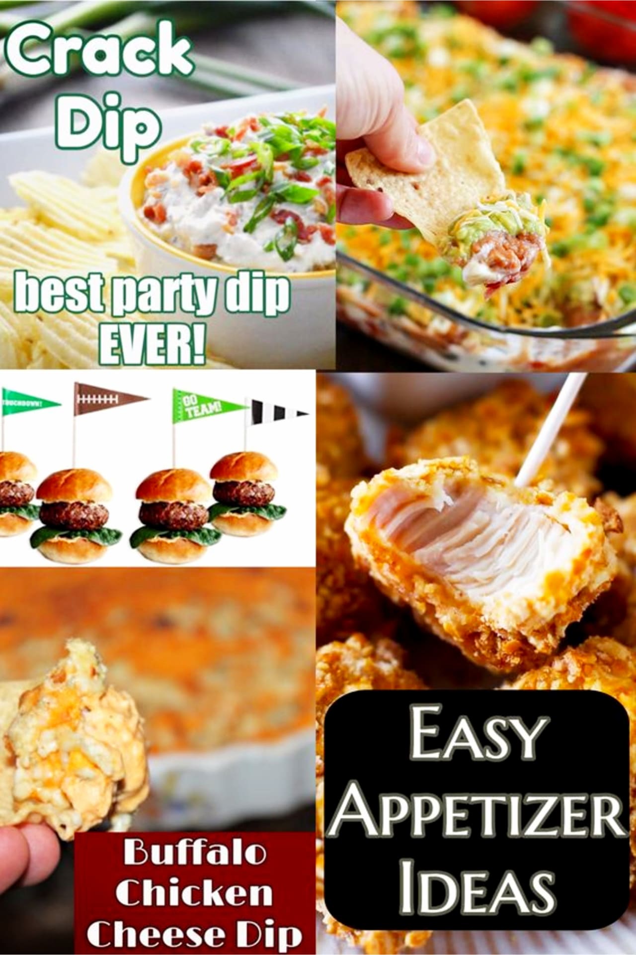 simple and easy party appetizer ideas that are crowd pleasers