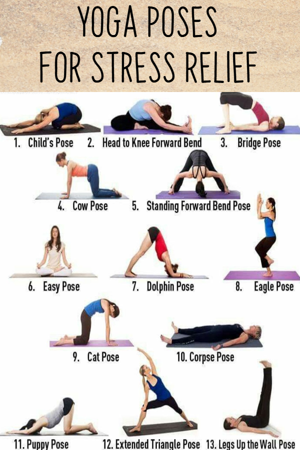 Yoga Poses for Beginners - Easy Yoga Poses for Stress Relief