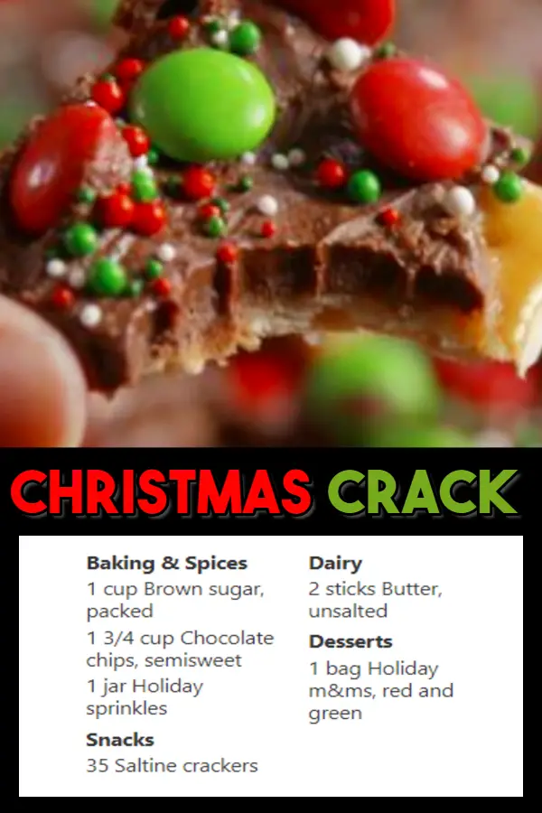 Easy Christmas Dessert Ideas - Creative Christmas Desserts for a Party or for a Crowd  Easy Christmas Dessert Table Sweet Treats - Christmas Crack recipe