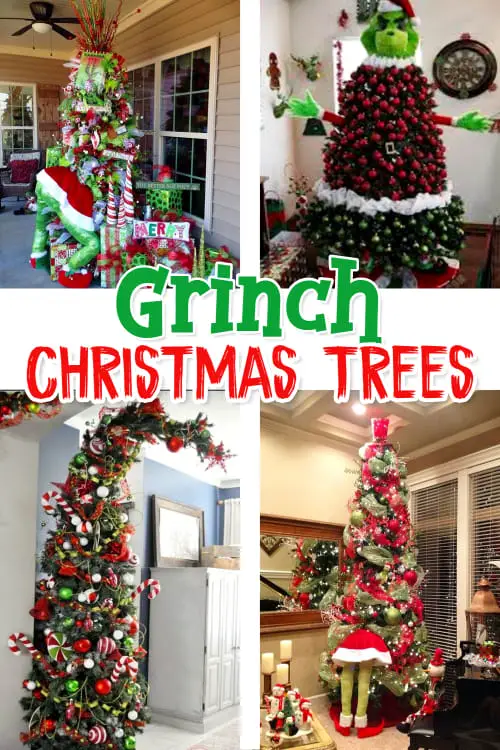 Grinch Christmas Tree decorating ideas and more fun and easy DIY Grinch decorations including Whoville Christmas Decorations DIY–How the Grinch Stole Christmas Decorations and much more!