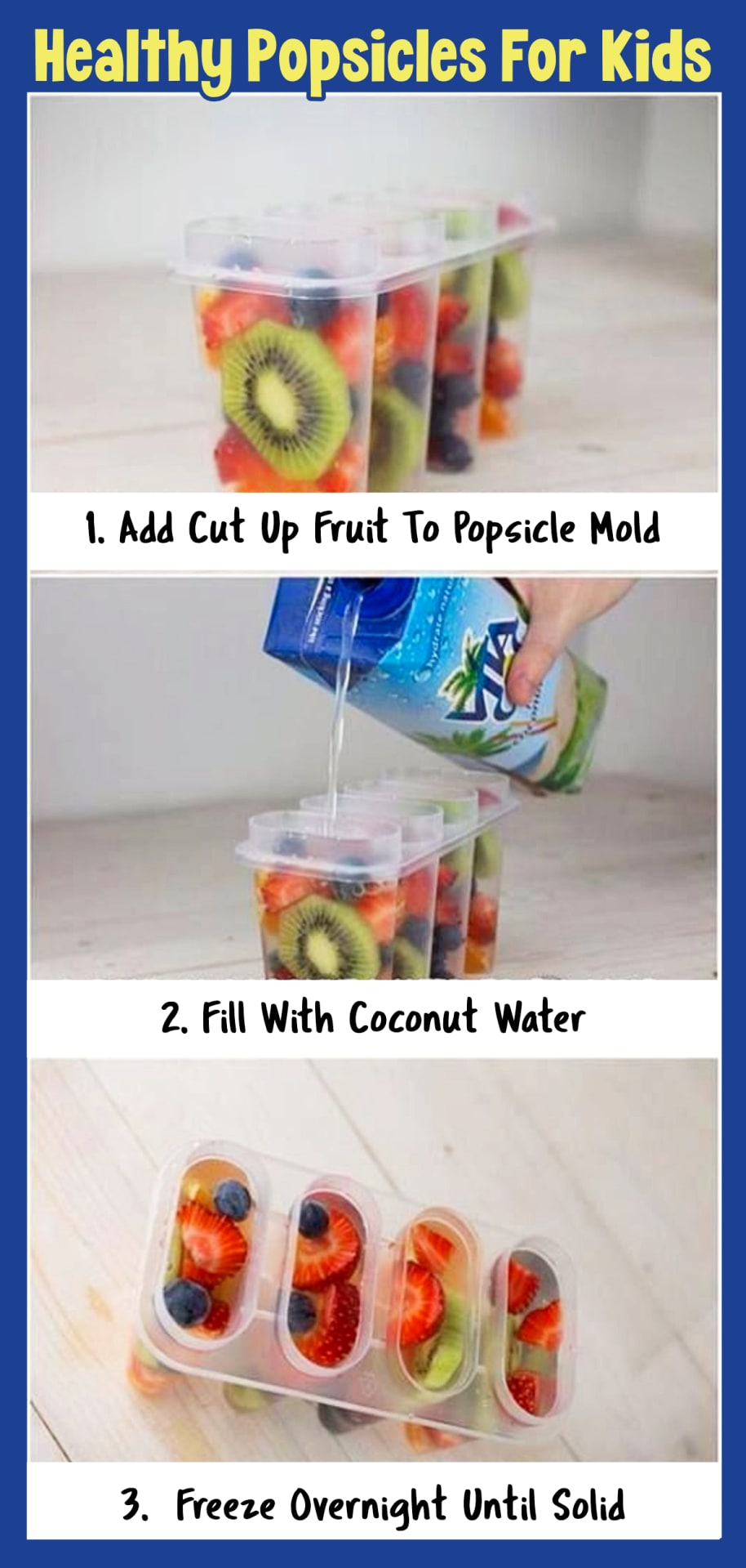 Healthy Popsicle Recipes for Kids - homemade clean eating Healthy Snacks for Kids - quick healthy snacks for kids on the go, for kids to make and healthy snacks for kids lunch boxes at school - easy and fun healthy snacks for toddlers and preschoolers - fun school snacks for kids too! 
