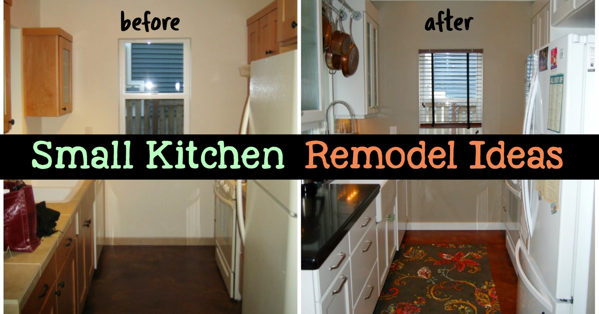 small kitchen remodel ideas on a budget - before and after small kitchen and tiny kitchen remodel pictures