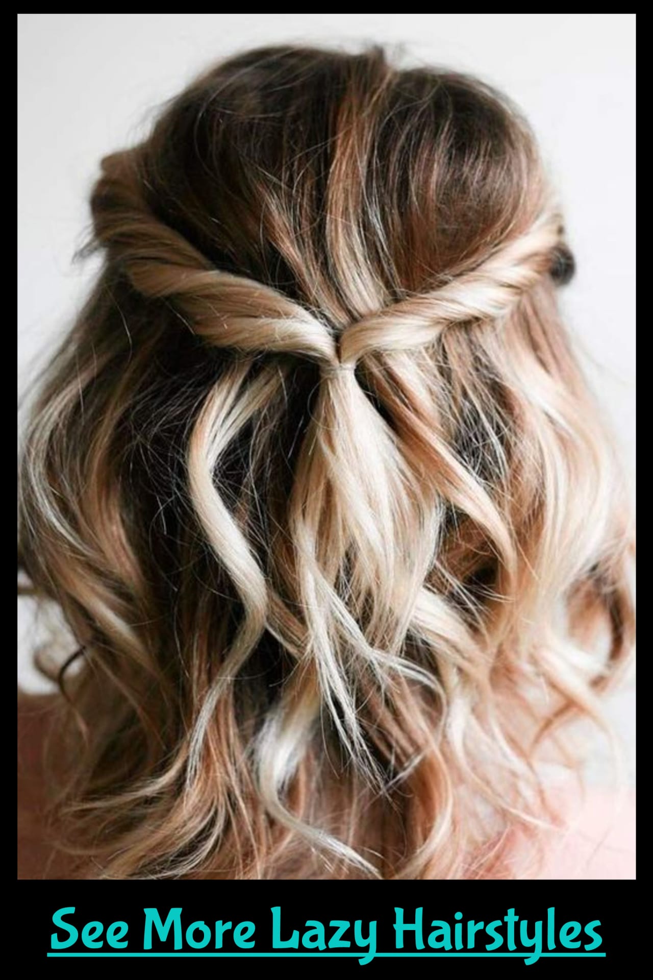 MORE lazy hairstyles for lazy girls!  Easy hairstyle ideas and tutorials