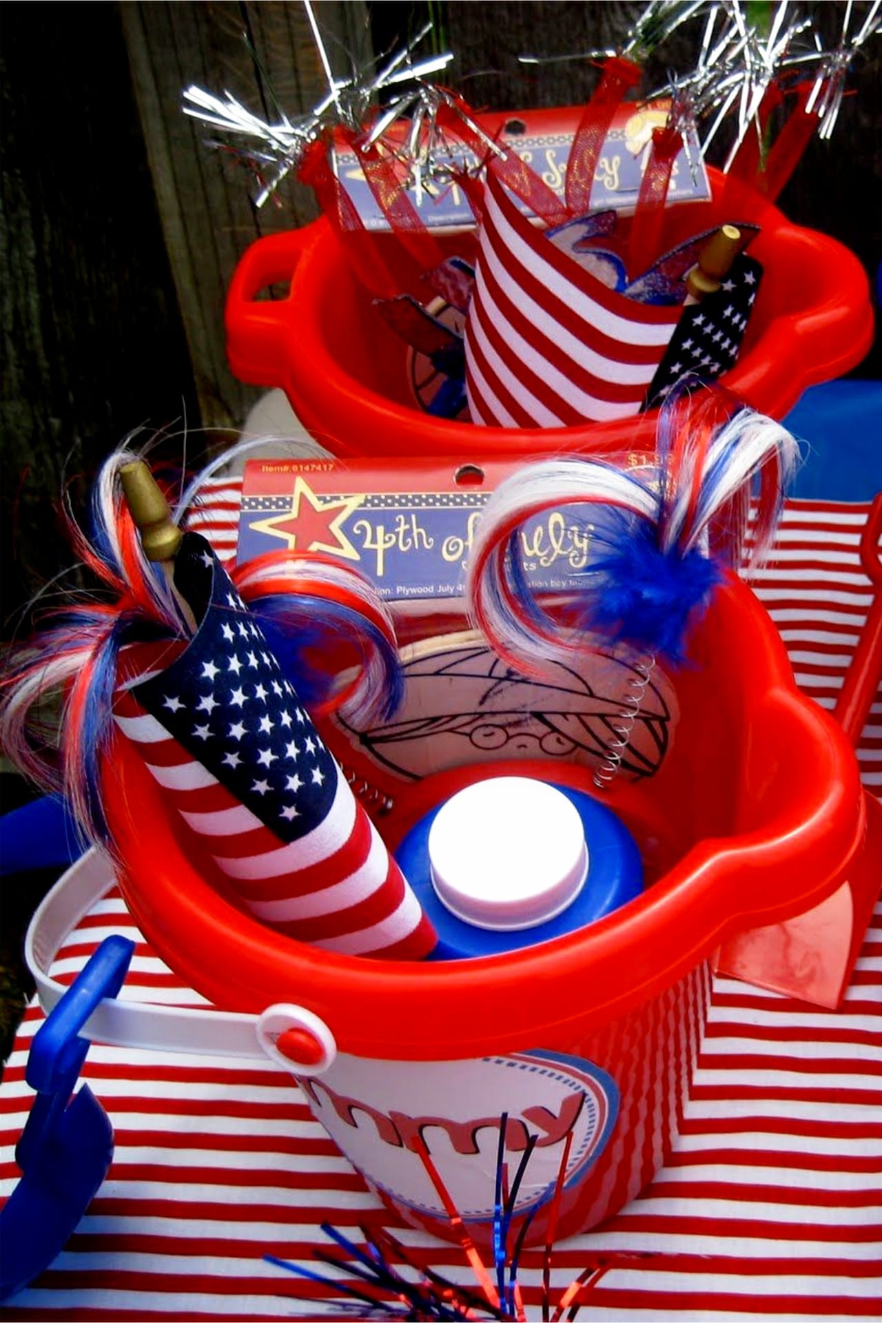 4th of July party ideas for kids - cute ideas for the kids at your July 4th party