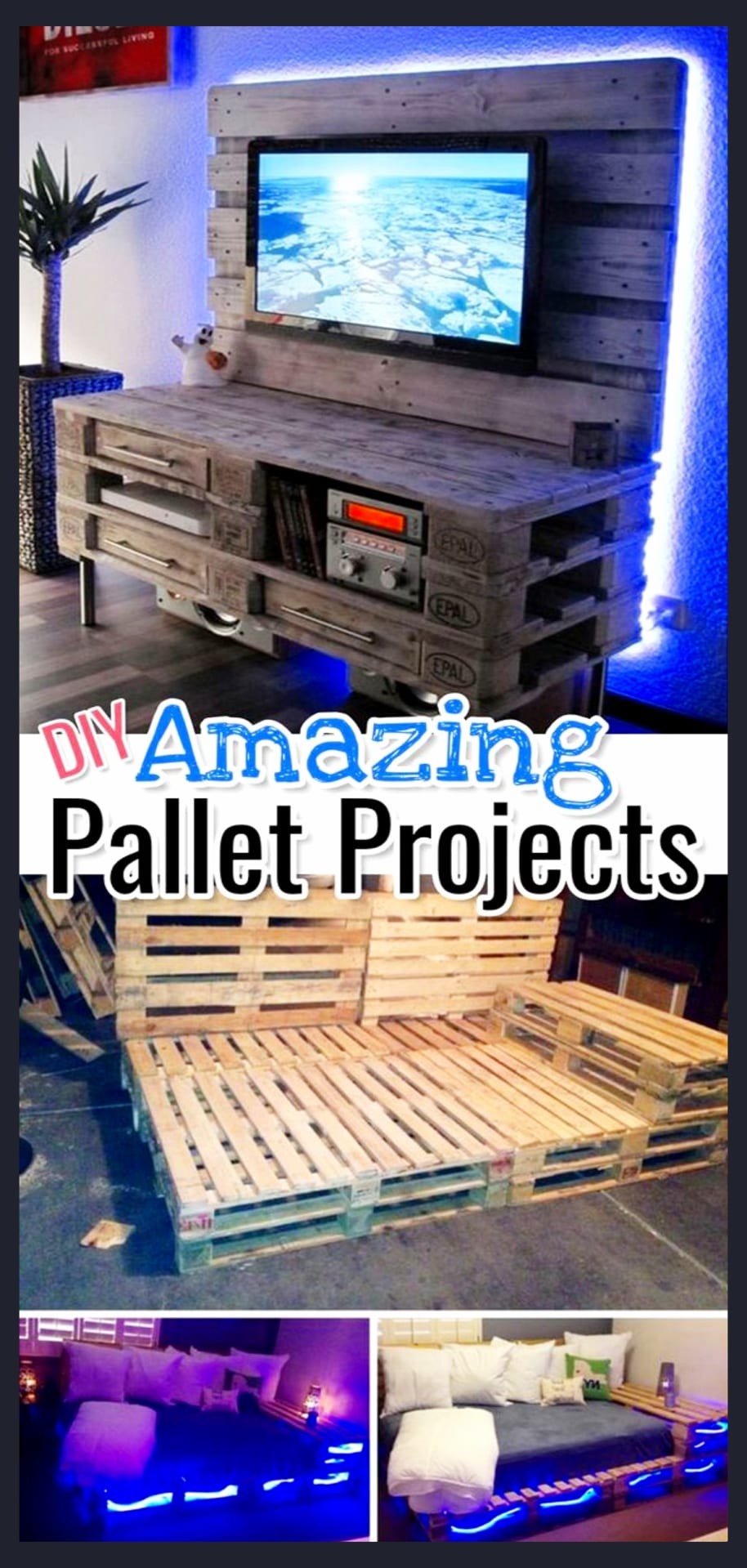 DIY pallet projects - easy furniture pallet projects to make and sell - how to build pallet furniture and more easy pallet projects