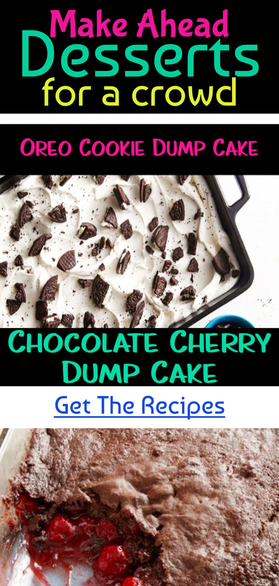 Super simple desserts - easy 3 ingredients desserts - sweet treats and desserts for a crowd or party - easy funeral food ideas - cheap easy dessert for a crowd - easy cake mix desserts - super simple chocolate desserts and cherry pie filling recipes - family reunion food ideas for feeding a crowd - make ahead desserts for a crowd
