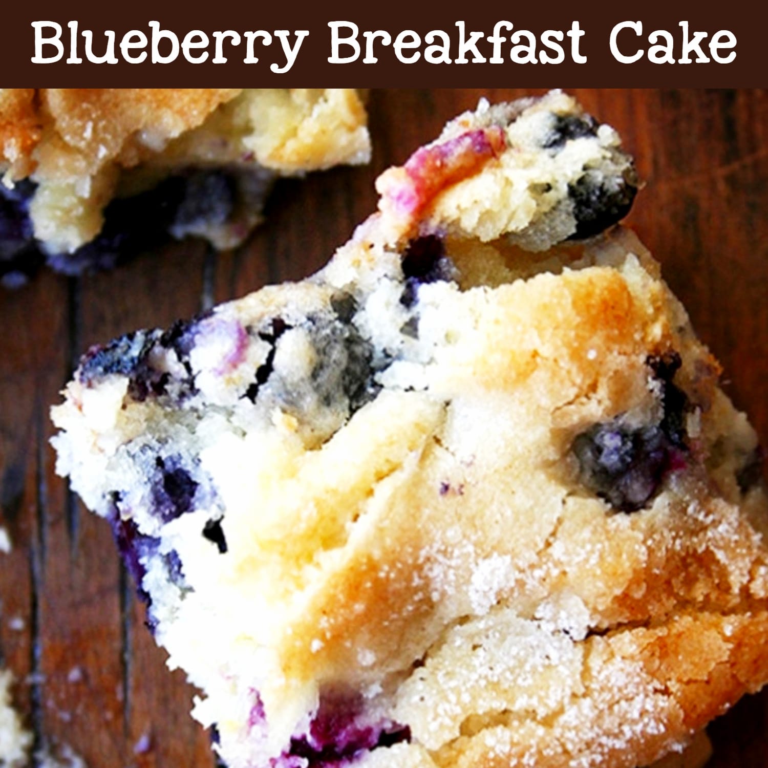 Easy make ahead breakfast and brunch for a crowd - simple breakfast cake recipes - this blueberry coffee cake is perfect brunch food ideas for a crowd and simple breakfast ideas for guests and company