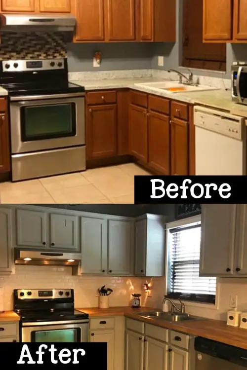 Small Kitchen Makeover Ideas - Before and After Pictures