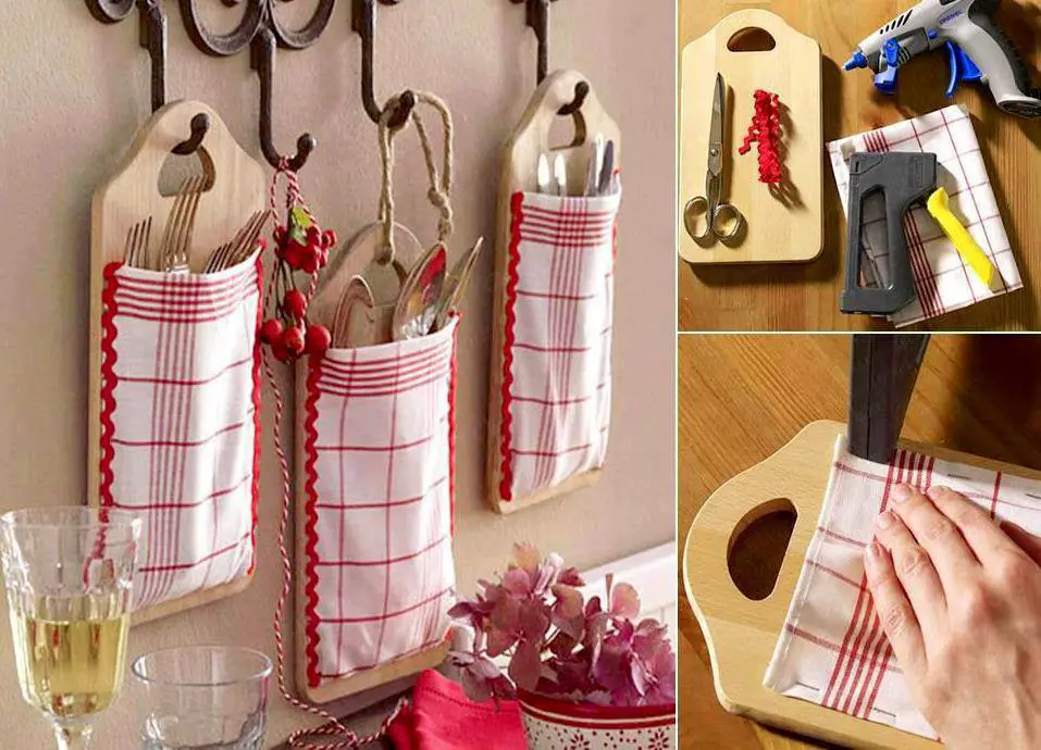 Simple DIY idea - easy DIY kitchen project.  Would make a great gift!
