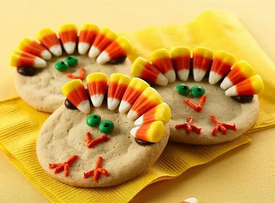 Thanksgiving cookies cute ideas kids love