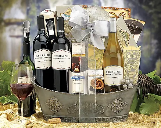 Country Wine gift basket ideas