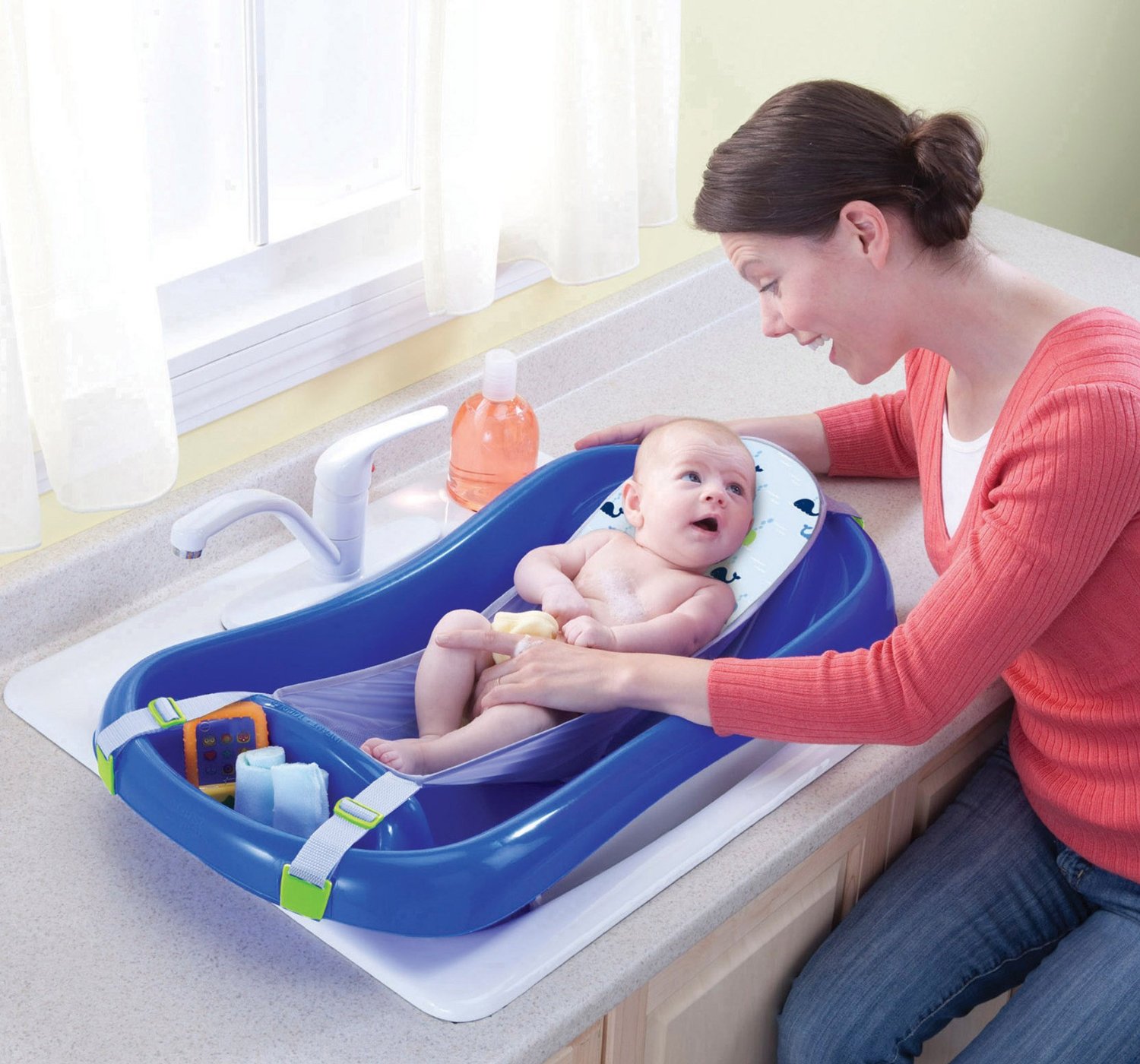 The best baby shower gift she got was this EXACT baby bathtub.  It is awesome!