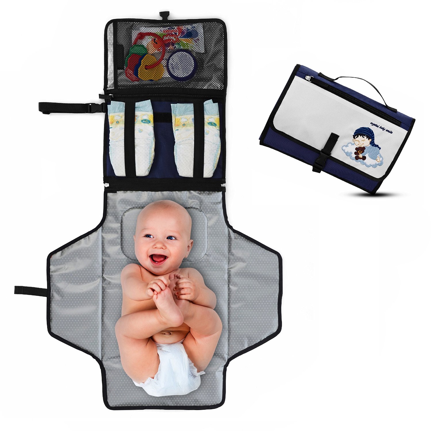 Great cheap baby shower gift idea - portable diaper changing station.