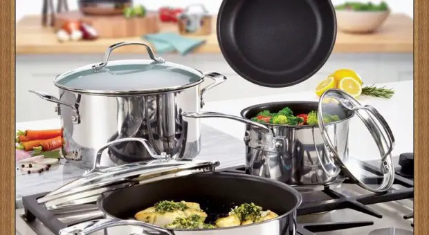 great stainless steel cookware set if you're on a budget!