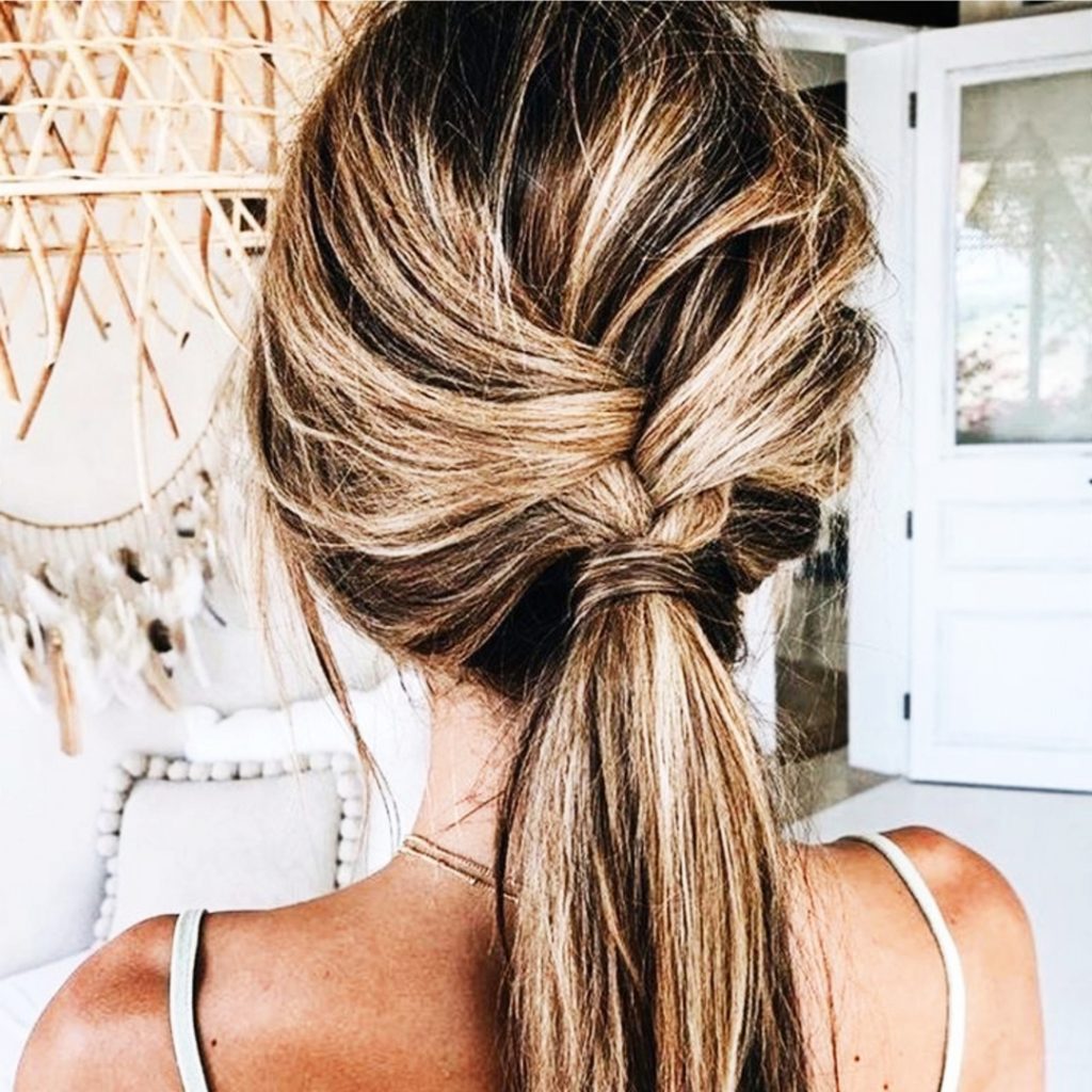 Ponytail ideas for long hair - very pretty ponytail hairstyles