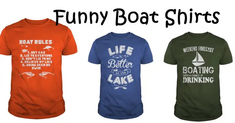 funny boat shirts