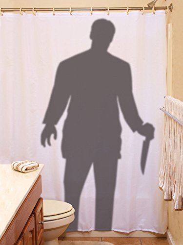 Scary Stalker Curtain Prop 70