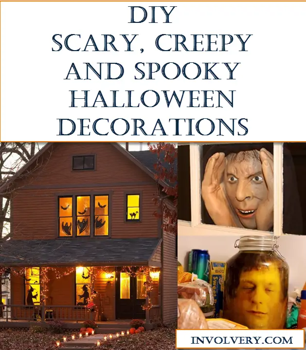 DIY Scary Halloween Decorations - Ideas and Instructions to make spooky Halloween decorations.