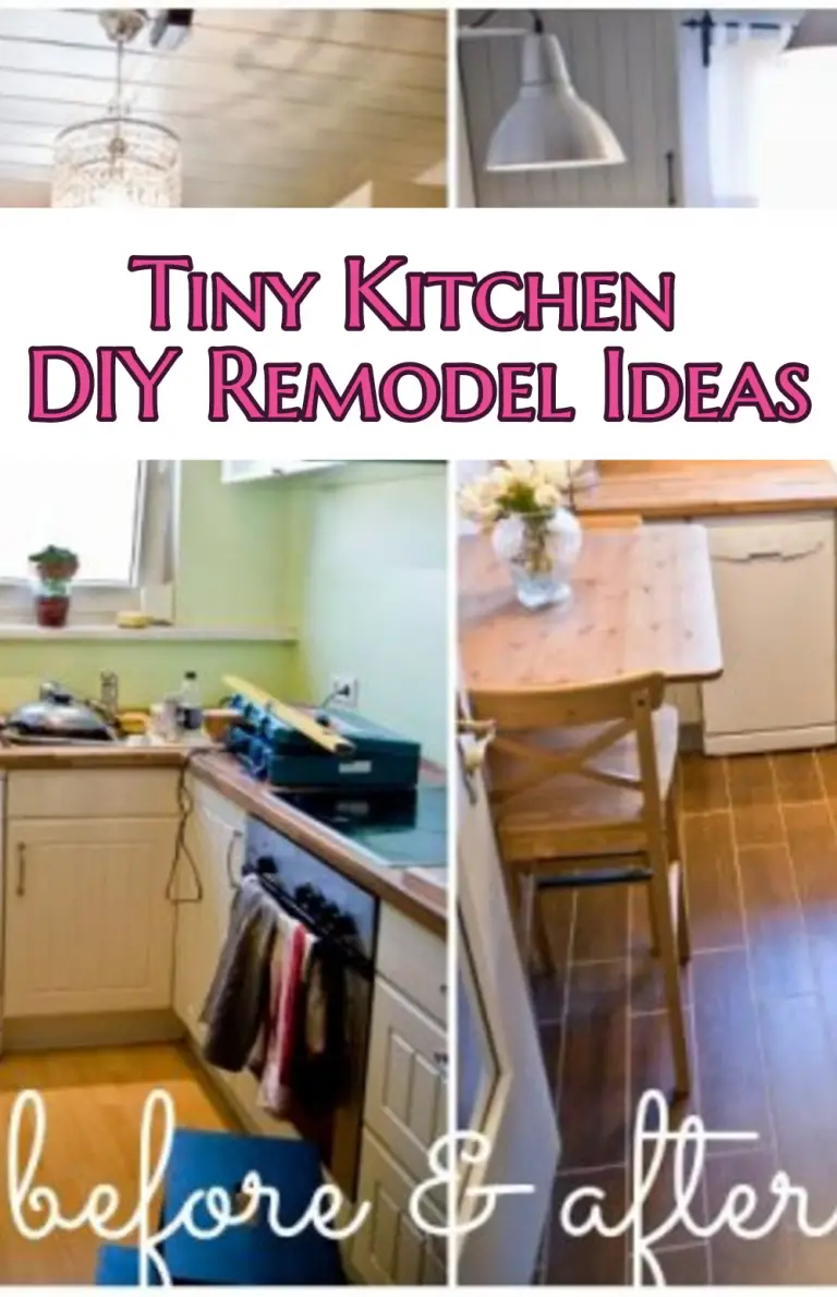 Small Kitchen DIY Ideas – Before & After Remodel Pictures of Tiny Kitchens