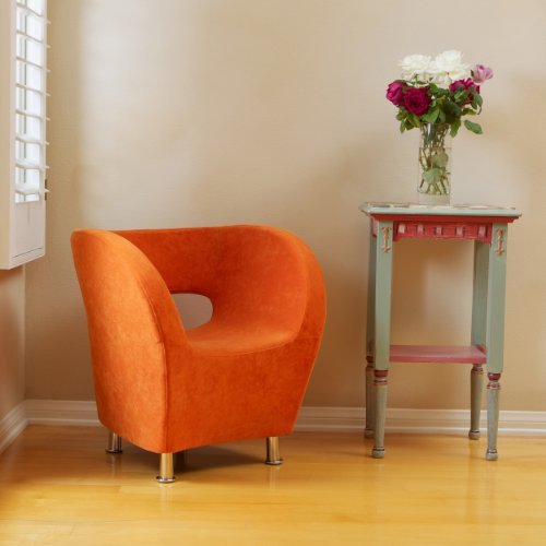 Cool style - love that orange chair