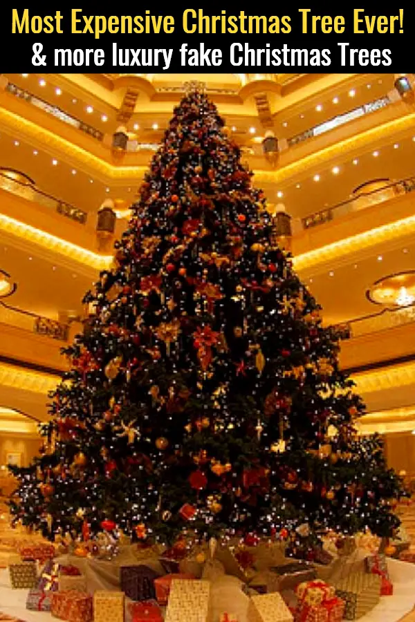 The Most Expensive Christmas Tree EVER and more luxury fake Christmas trees you have GOT to see!