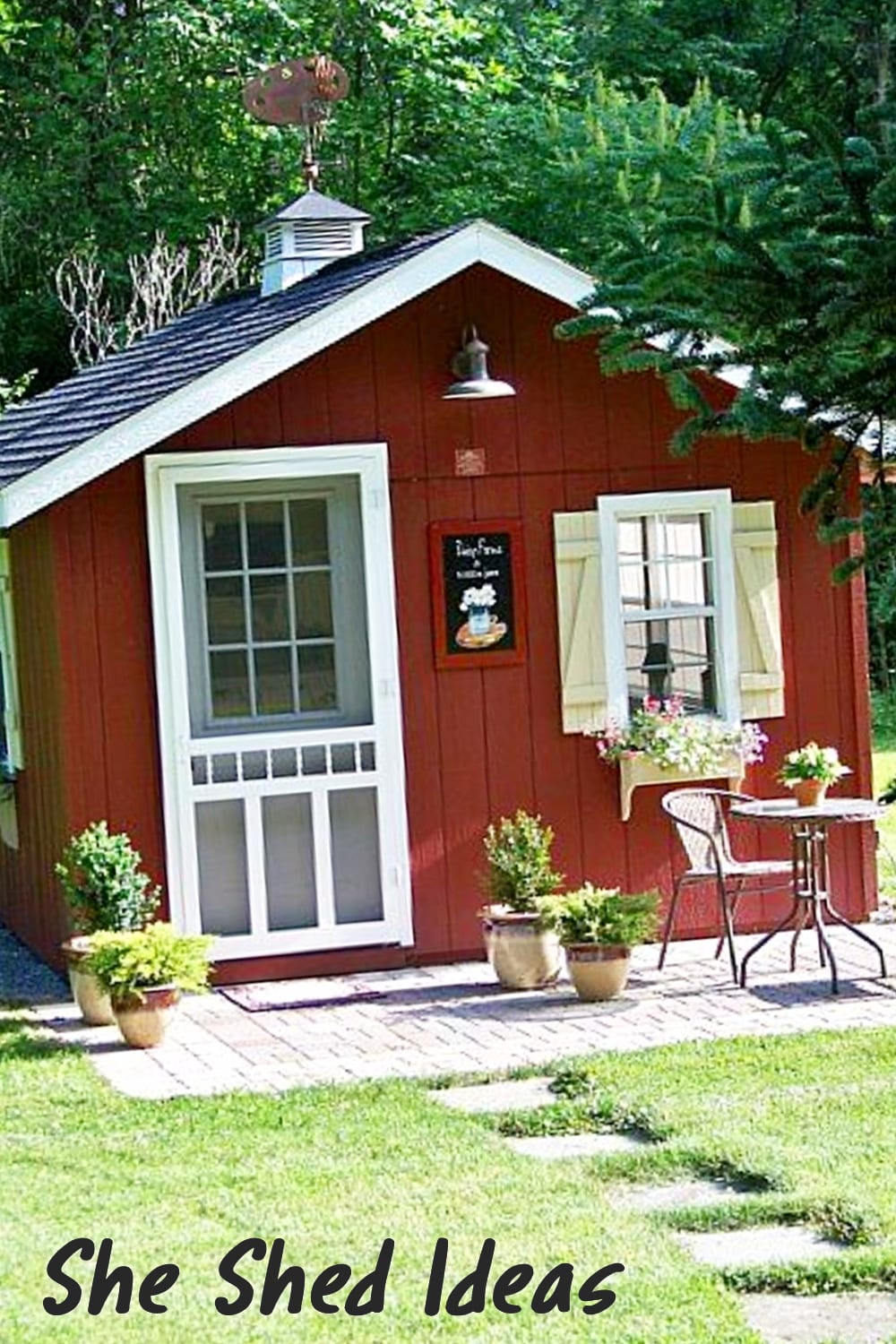 She Shed Ideas - Beautiful She Shed Ideas for a Backyard Retreat, Home Office or Craft Room - she sheds on a budget including she shed ideas interior - she shed ideas woman cave - She Shed Craft Room Ideas as well as she shed ideas interior craft rooms - beautiful DIY Backyard shed craft room ideas and shed office ideas! She Shed Pics, Images and Designs For The Perfect She Shed (or HE shed) - She Shed Cottage Office Ideas Pictures too!