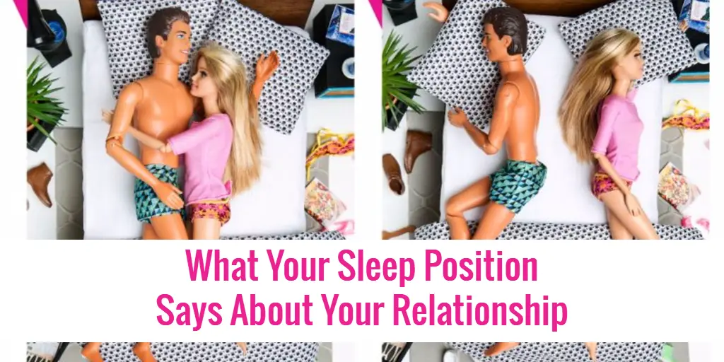 What your sleep position in bed as a couple means about your relationship