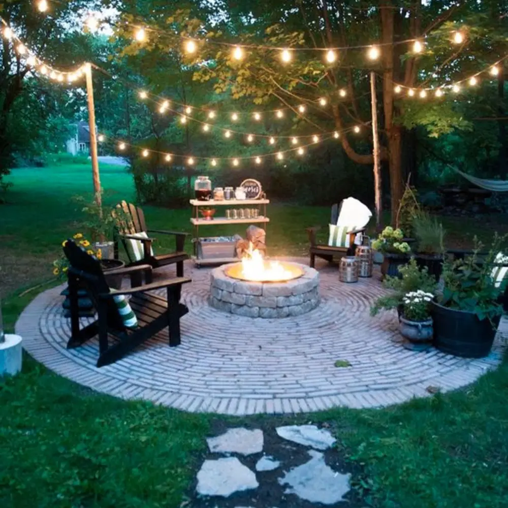 backyard fire pit design ideas