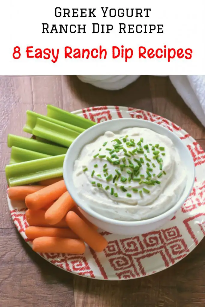 9 Easy Ranch Dip Recipes - Cold Homemade Ranch Veggie Dip Recipe Ideas