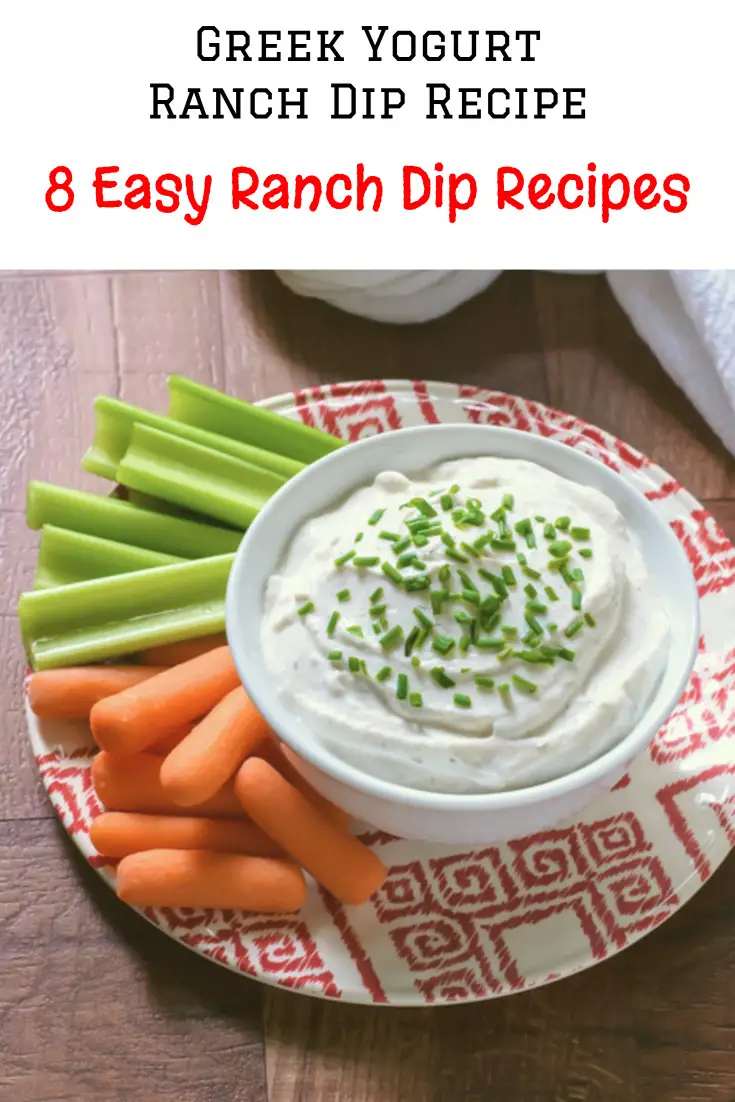 Greek Yogurt Ranch Dip Recipe - healthy ranch dip recipes and EASY ranch recipes too! My favorite cold ranch dip recipes for veggies and chip that are all super easy to make and insanely good crowd pleasing recipes. They are truly the perfect party food!