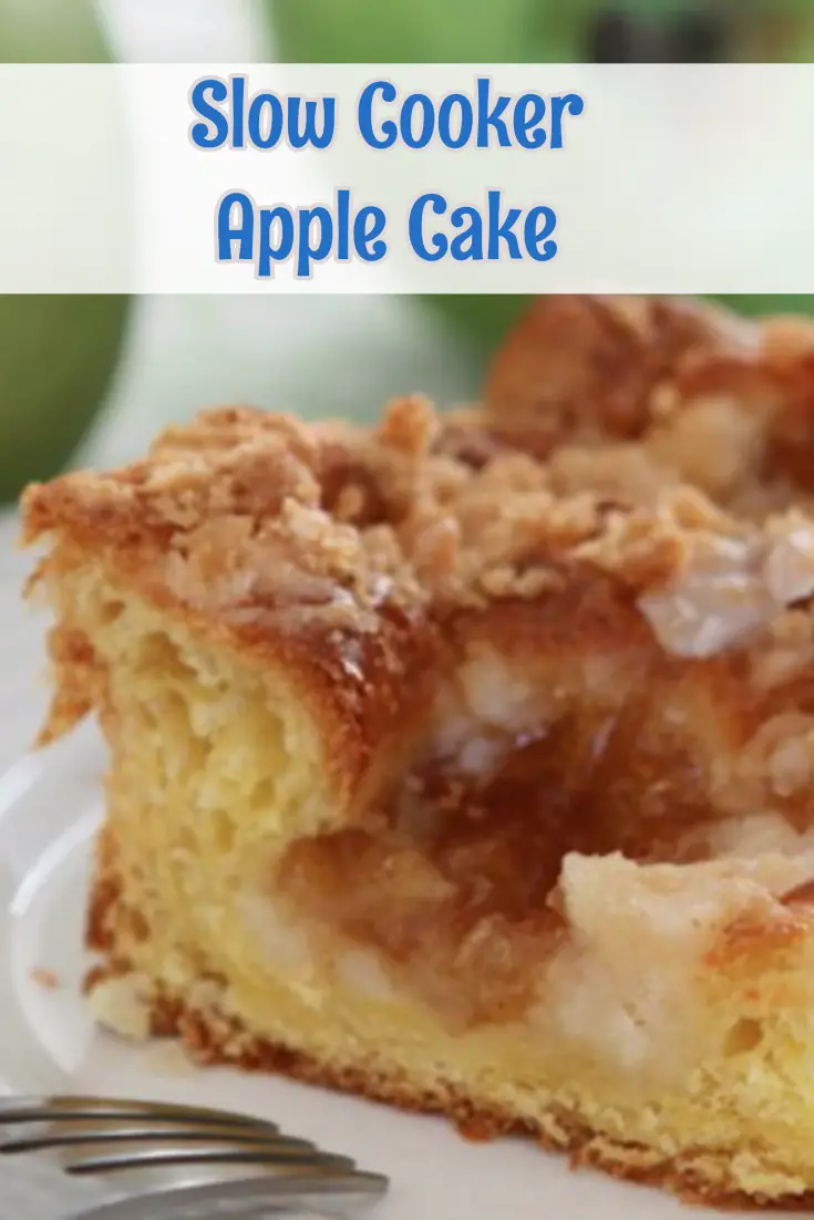 Slow Cooker Apple Cake Recipe - Bake Cake in Slow Cooker (slow cooker bread and cake recipes)