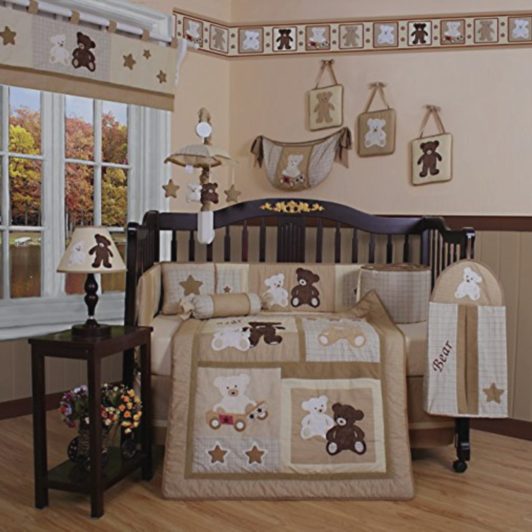 Teddy bear nursery decor idea - baby boy nursery ideas