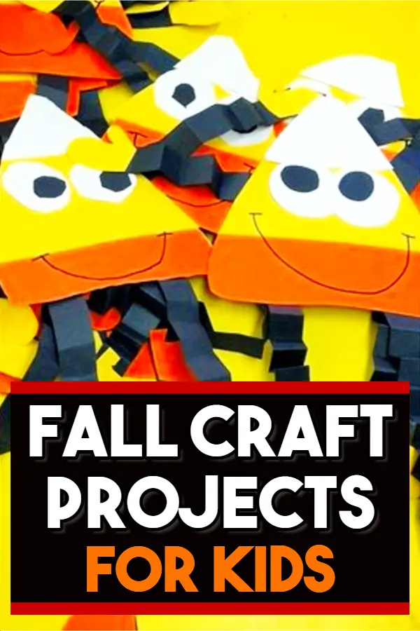 Fall Crafts For Kids of All Ages - Fun and Easy Fall Crafts and Craft Projects for Kids to Make - Ideal for toddlers, Per-K, preschoolers, and young children