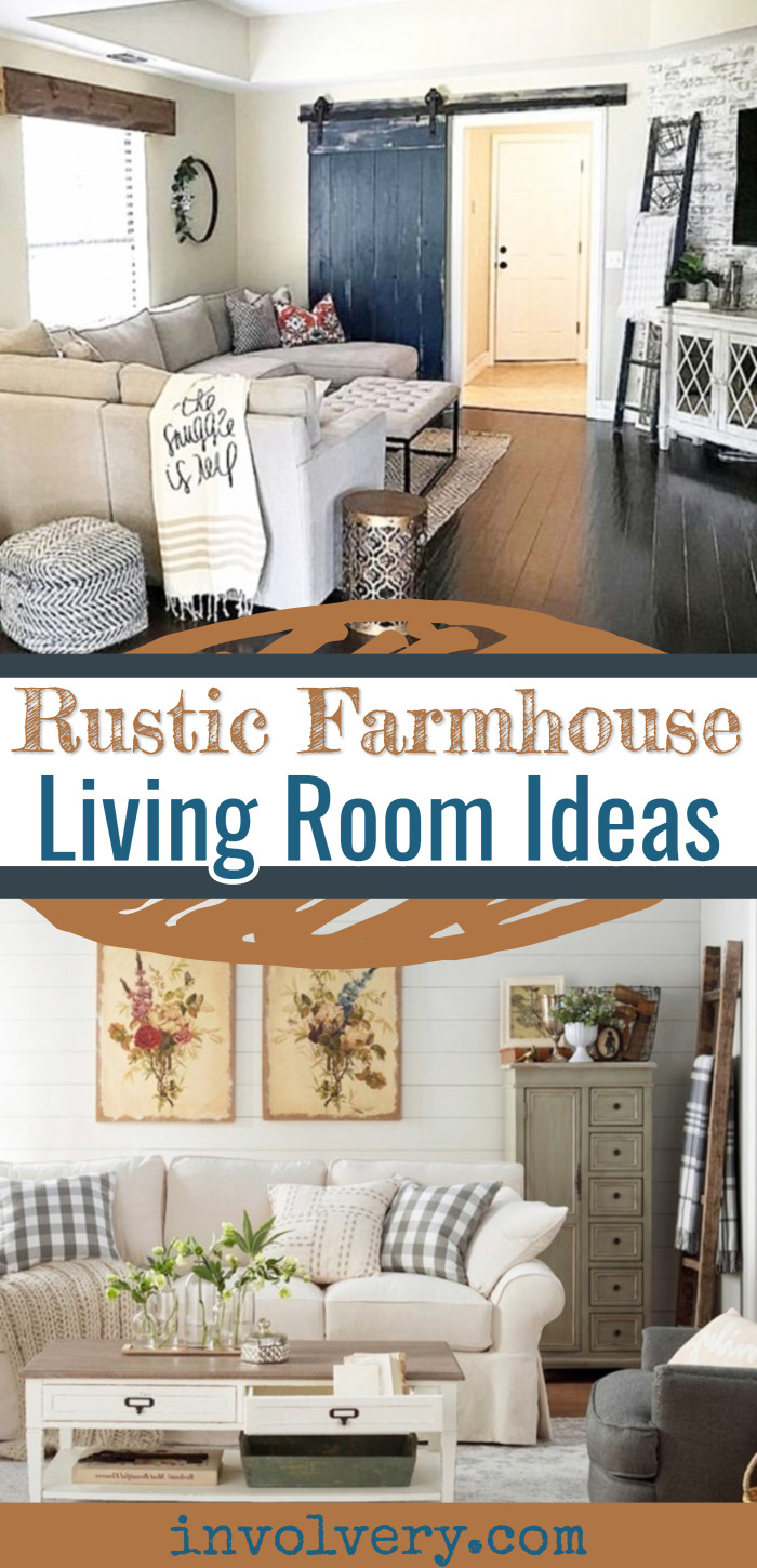 {Farmhouse Living Rooms} • Modern Farmhouse Living Room Decor Ideas ...