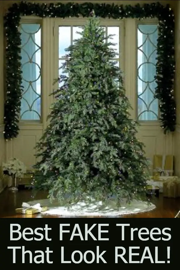 Best realistic-looking Christmas Trees - Beautiful fake trees that look SO real
