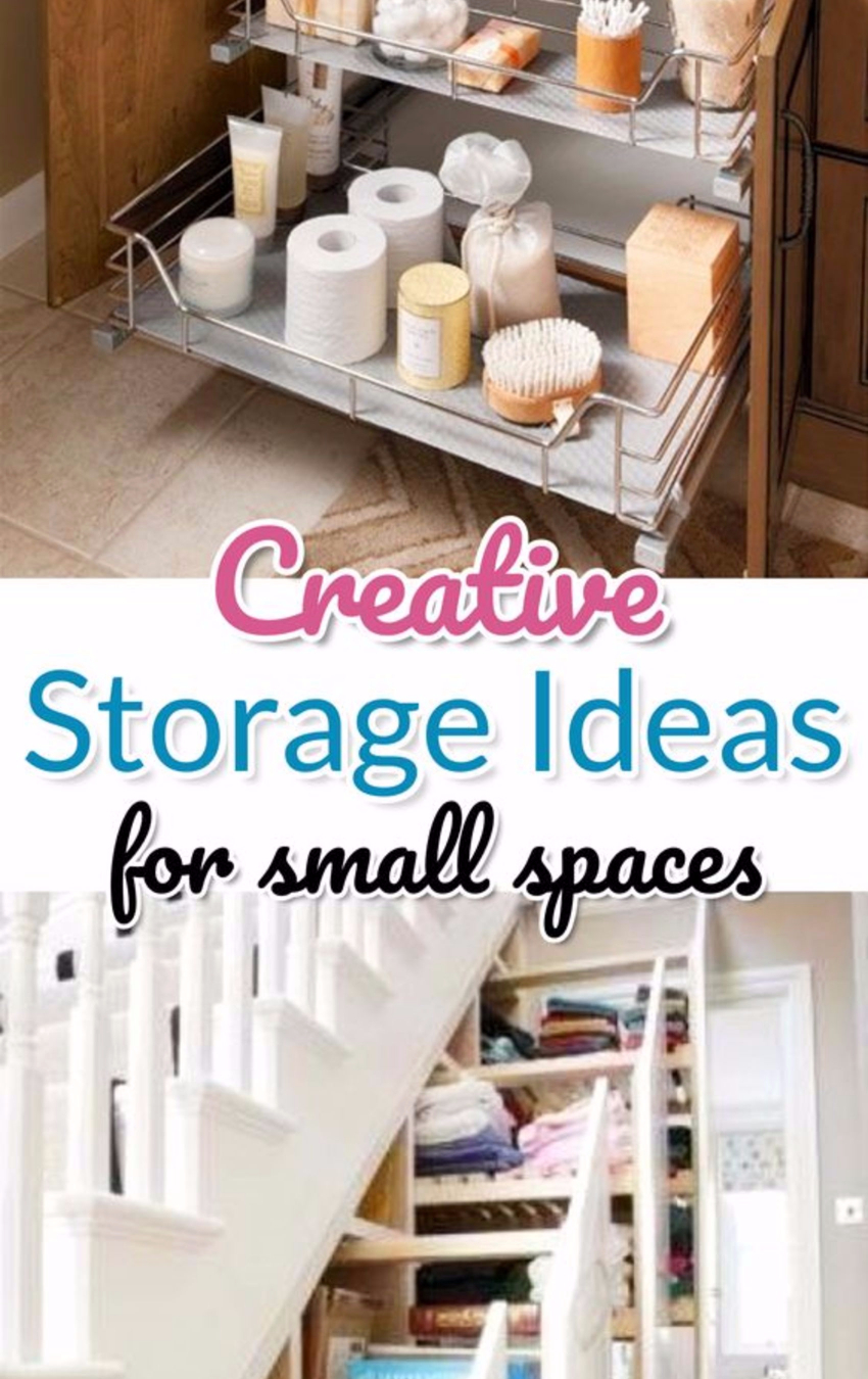 DIY Storage Ideas for Small Spaces  • Clever Storage Ideas for Small Apartments and Spaces