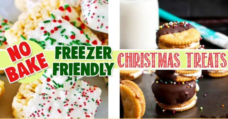 No Bake Christmas Cookies and Bars Easy Freezer Friendly Sweet Treats
