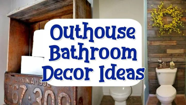 Country Outhouse Bathroom Decorating Ideas
