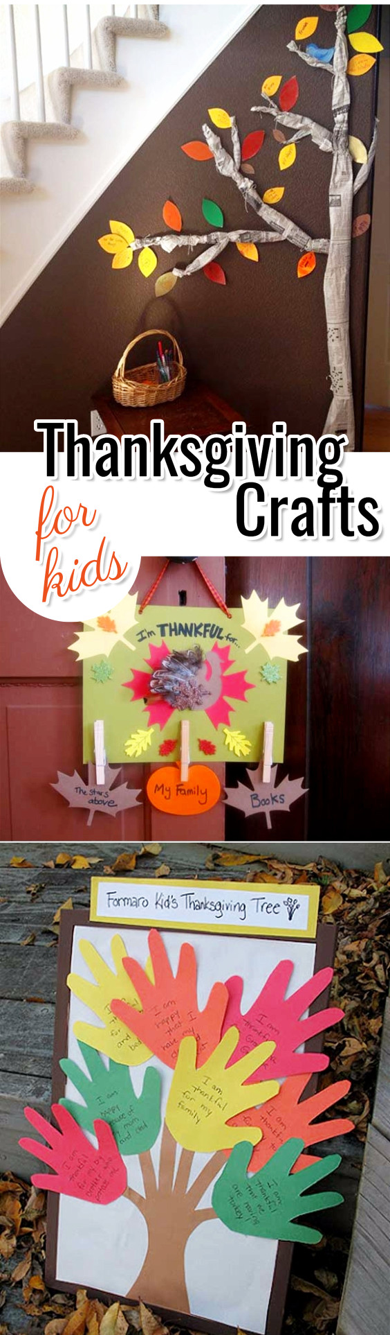 Thanksgiving Crafts for Kids - Fun and Easy Kids Craft Ideas for Thanksgiving