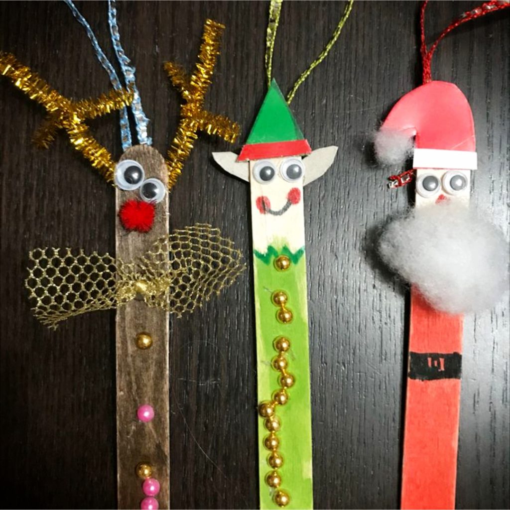 Popsicle Stick Christmas Crafts & OrnamentsWith PICTURES  Clever DIY